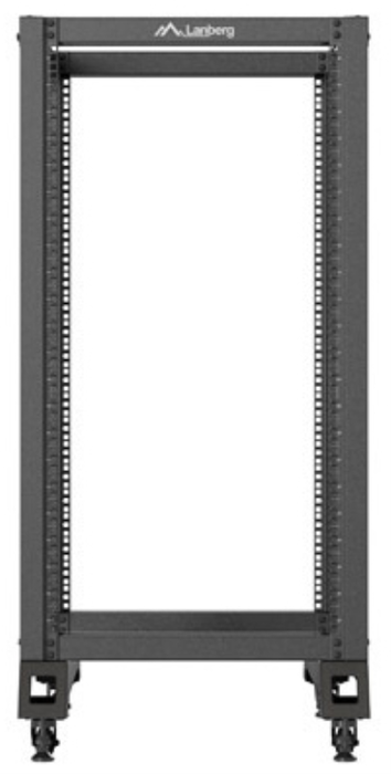 Lanberg Baie ouverte 19 pouces 22U 1229x600x1000 mm Noir Acier 1.5 mm