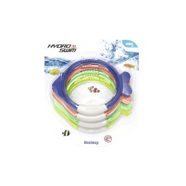 Bestway Set de Jeu de Plongée 4 Pièces Multicolore