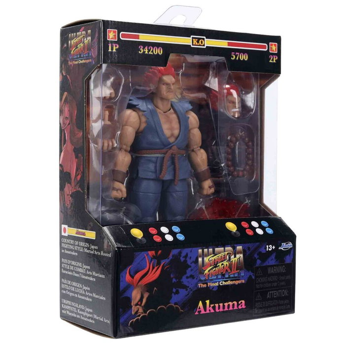 JADA TOYS Figura Akuma Street Fighter II 17cm JADA TOYS Figura Akuma Street Fighter II 17cm