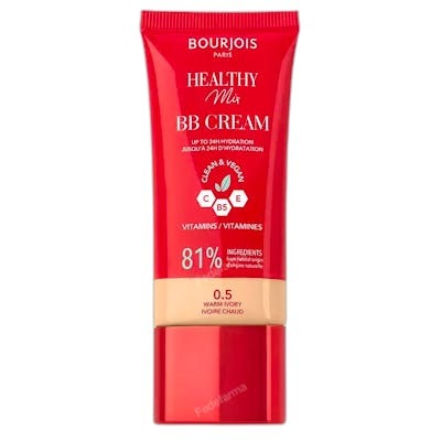Bourjois BB Crème Healthy Mix n° 0,5 - Ivoire Chaud 30 ml Bourjois BB Crème Healthy Mix n° 0,5 - Ivoire Chaud 30 ml