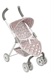 Muñecas Arias Poussette Fantasy pour enfant à partir de 3 ans - Dimensions pliées : 29x53x60 cm, Hauteur de poignée : 62 cm