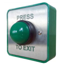 CQR Green Dome Exit Button 01P/DR