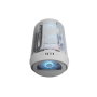 Mars Gaming MCCYLON Boîtier PC MicroATX Blanc Design Cylindrique Ventilateur RGB 200mm Refroidissement Liquide 240mm