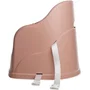 Thermobaby - Rehausseur de chaise bébé Tudi Rose Câlin - Harnais 3 points - Polypropylène - Sans BPA - Fabrication française