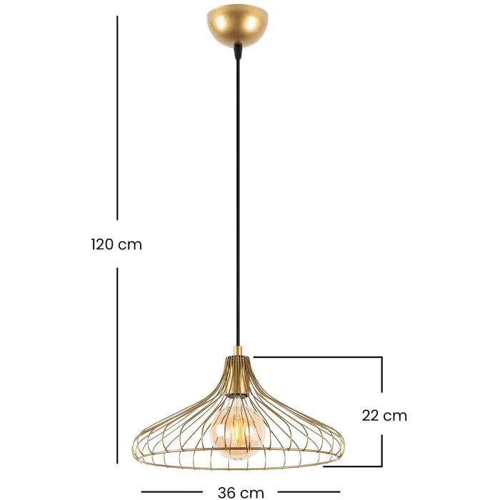 D By M.Red Suspension Lustre D Gold