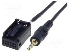 4CARMEDIA Adaptateur Aux Jack 3,5mm pour Opel