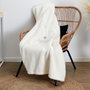 Home Deco Factory Coussin-mante Sherpa Amour, Collection POUR ELLE