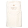 Home Deco Factory Coussin-mante Sherpa Amour, Collection POUR ELLE