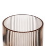 BigBuy Home Vase Marron Verre 13,5 x 13,5 x 22 cm