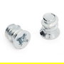 HERRAJES ALK Vis Euro 6,3x8mm Diam.Cab.7,2mm Zingué Set de 100