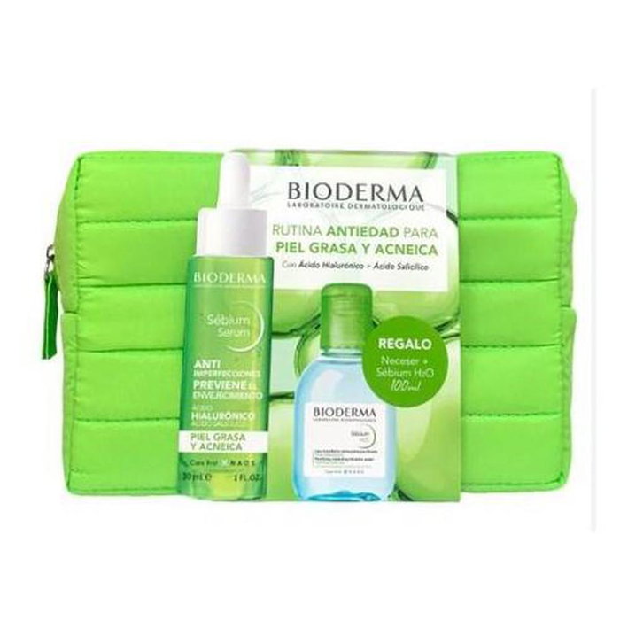 Bioderma Sebium Sérum 30 ml avec lotion micellaire pour les peaux mixtes à grasses, soin anti-imperfections Bioderma Sebium Sérum 30 ml avec lotion micellaire pour les peaux mixtes à grasses, soin anti-imperfections