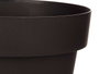Ibergarden Pot plastique anthracite avec réserve d'eau 30 cm 10 l (Set de 6)