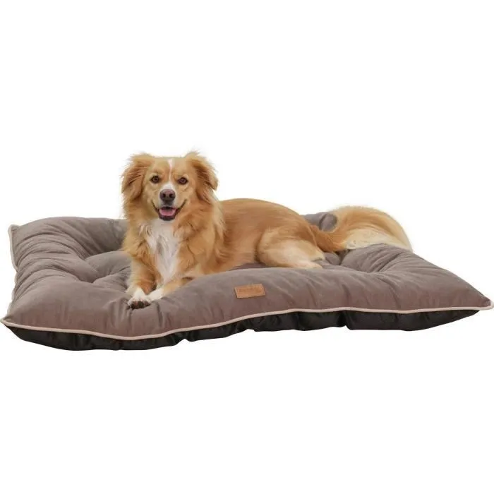 Kerbl - Matelas pour chien Benno, Coussin confortable en tissu chenille, 100 x 75 cm, Marron - Pour usage intérieur Kerbl - Matelas pour chien Benno, Coussin confortable en tissu chenille, 100 x 75 cm, Marron - Pour usage intérieur