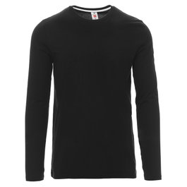 PAYPER T-shirt coton manche longue taille M noir