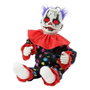BigBuy Carnival Décoration Suspendue Clown maléfique 55 cm avec lumière, son et mouvement