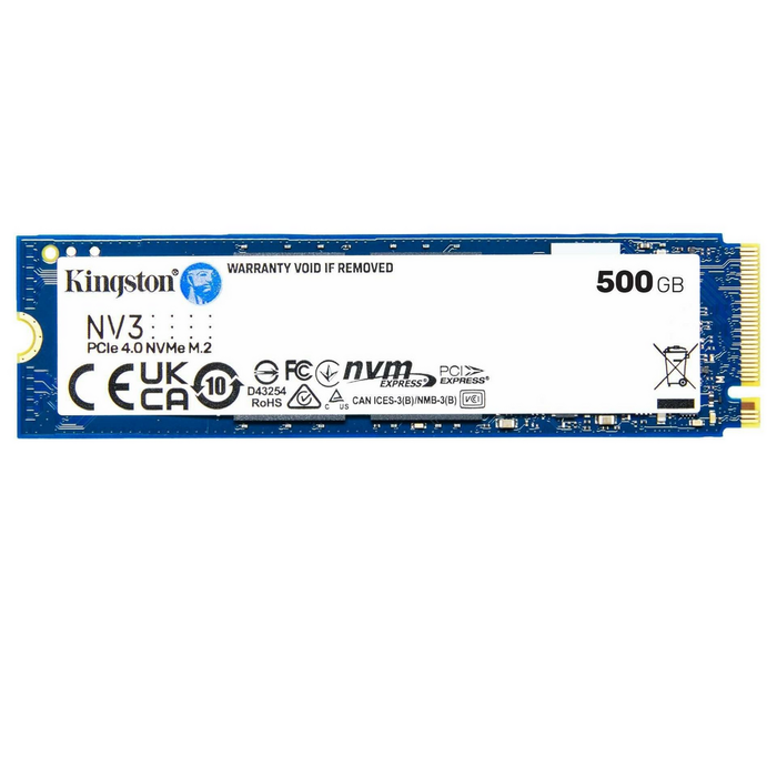 Kingston NV3 500 Go SSD M.2 2280 PCIe 4.0 NVMe