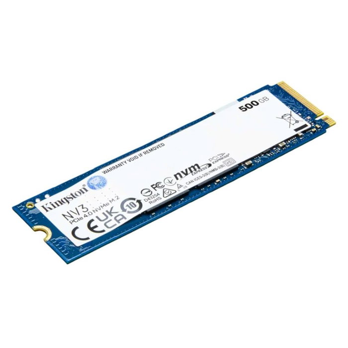 Kingston NV3 SNV3S/500G 500 Go SSD M.2 PCIe NVMe Gen 4.0 Interne
