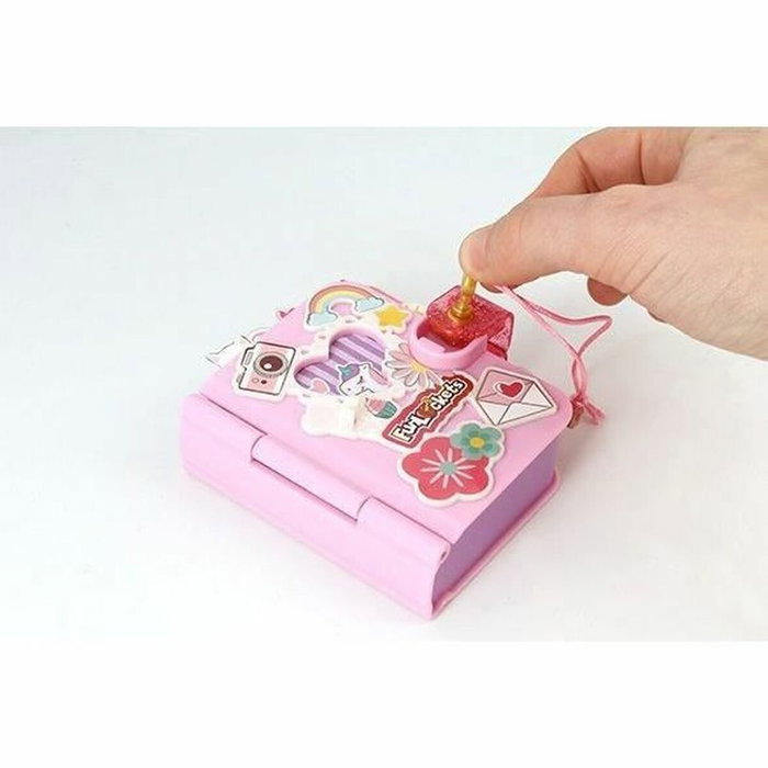 Funlockets Mini Journal Secret Rose avec accessoires