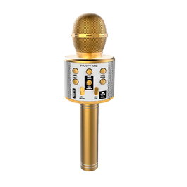 CEFA Microphone Karaoke Bluetooth Portable 7-en-1 00353 - Qualité stéréo haute définition, 20W, 4 effets vocaux, batterie lithium rechargeable