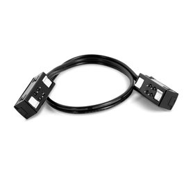 ILIMINACION Y ACC. Câble de connexion Mini Rail 24V DC Noir 3A