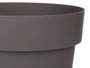 Ibergarden Pot de fleurs en plastique gris 20 cm de diamètre, capacité 3,4 L (Set de 12)