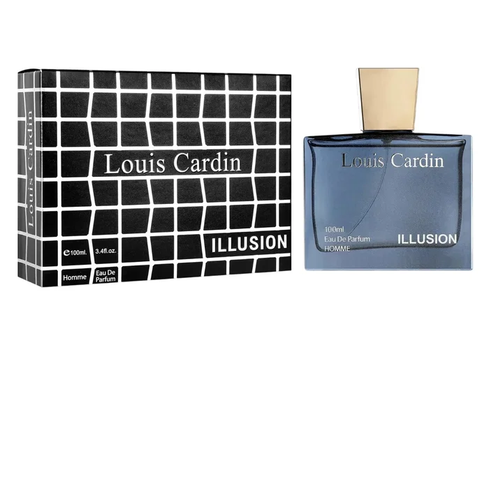 Louis Cardin Illusion Eau de Parfum pour hommes 100 ml Louis Cardin Illusion Eau de Parfum pour hommes 100 ml