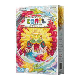 Asmodee Coatl: El juego de cartas avec expansion Plumas Doradas