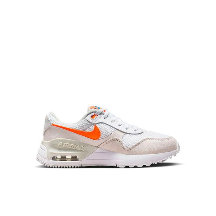 Chaussures de Sport pour Enfants Nike Air Max Systm Big Blanc M