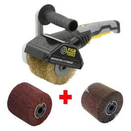 Fartools REX120C Réno'Flex - Rénovateur électrique 1300W, Brosse métallique 120mm - Pour bois, métal, pierre, béton, nettoyage, décapage, polissage