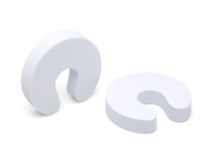 KioKids Anti-pince-doigts pour Portes - Set de 2, Blanc, Sécurité Enfant, Empêche les Doigts de se Coincer, Tampon EVA KioKids Anti-pince-doigts pour Portes - Set de 2, Blanc, Sécurité Enfant, Empêche les Doigts de se Coincer, Tampon EVA