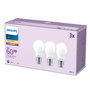Philips Ampoule LED Classic 60 W A60 E27 Blanc chaud (Lot de 3)