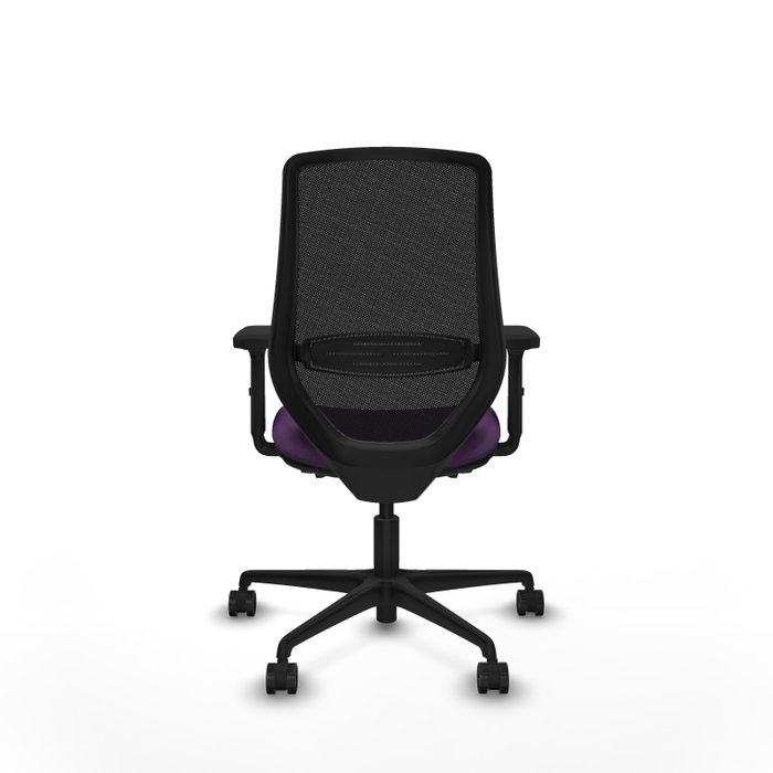PIQUERAS Y CRESPO Chaise Mardos Synchrone/Traslack Pourpre/Noir PIQUERAS Y CRESPO Chaise Mardos Synchrone/Traslack Pourpre/Noir
