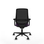 PIQUERAS Y CRESPO Chaise Mardos Synchrone/Traslack Pourpre/Noir