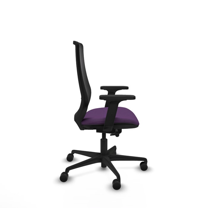 PIQUERAS Y CRESPO Chaise Mardos Synchrone/Traslack Pourpre/Noir PIQUERAS Y CRESPO Chaise Mardos Synchrone/Traslack Pourpre/Noir