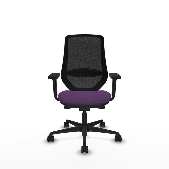 PIQUERAS Y CRESPO Chaise Mardos Synchrone/Traslack Pourpre/Noir PIQUERAS Y CRESPO Chaise Mardos Synchrone/Traslack Pourpre/Noir