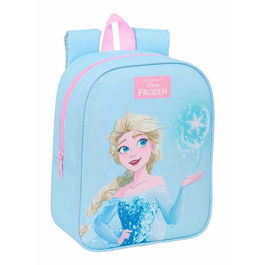 Cartable Frozen Bleu Rose 22 x 27 x 10 cm
