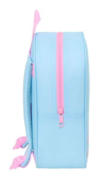 Safta - Mochila Guarderia Adapt.Carro Frozen - Sac à dos de crèche adapté au chariot Thème La Reine des Neiges 22x27x10cm, dès 3 ans