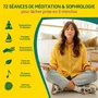 Morphée Galet Zen Méditation & Sophrologie 72 séances de 5 min Audio Français Écouteurs Inclus