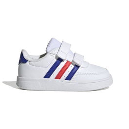 Chaussures de Sport pour Enfants Adidas Breaknet Lifestile Court Lace Strap Blanc 3-4 Ans