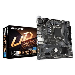 Gigabyte H610M H V2 Carte mère Micro ATX LGA1700 DDR5 pour Intel 12e/13e/14e génération
