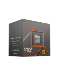 AMD Ryzen 5 8600G Processeur Socket AM5 4.3 GHz Fréquence de Base 6 Cœurs 12 Fils Caché L3 16 Mo TDP 65 W Intel Radeon Graphics 760M