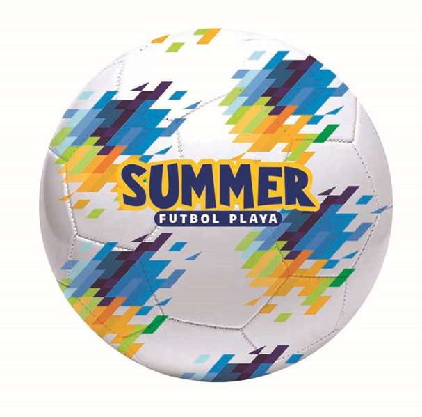 JugaToys Balón Fútbol Playa Summer, 22 cm