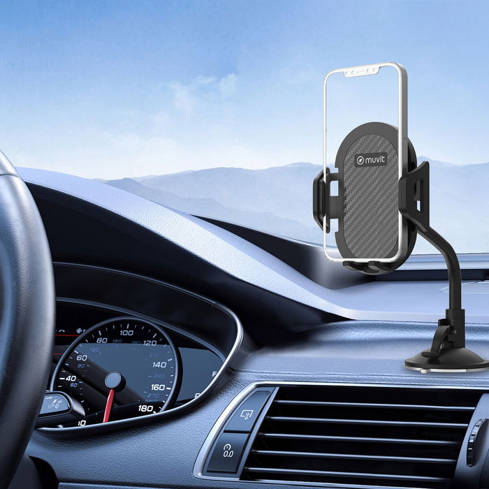 Support de voiture Muvit Noir 7"