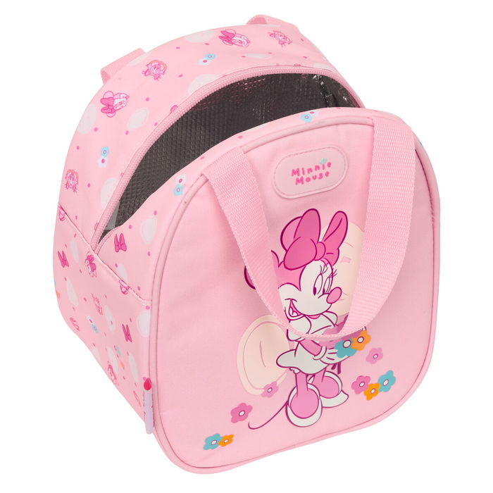 Sac glacière goûter Minnie Mouse Baby Rose 19 x 22 x 14 cm