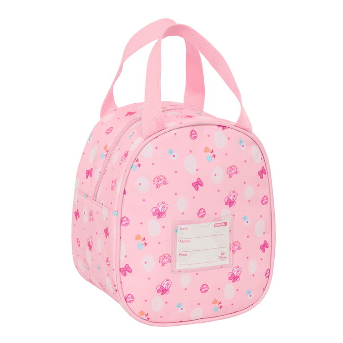 Sac glacière goûter Minnie Mouse Baby Rose 19 x 22 x 14 cm