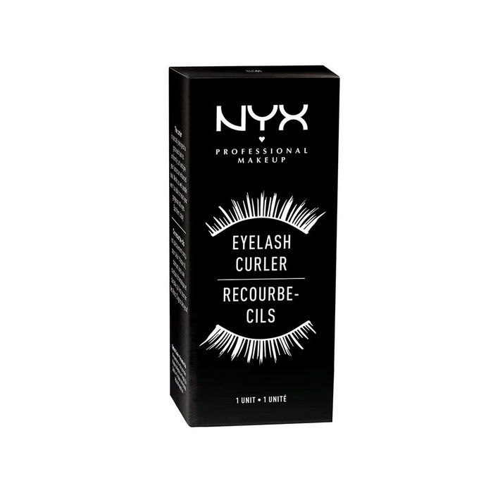 Nyx Professional Make Up Recourbe-cils Ergonomique avec Coussinets en Silicone pour Cils Parfaitement Recourbés