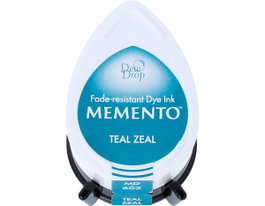 Tsukineko MEMENTO Almohadilla de tinta Ardor Vert Azur (Translúcide) 32x50mm