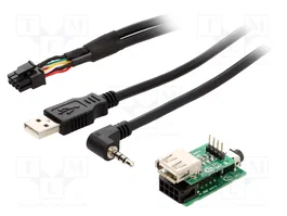 PER.PIC. Adaptateur USB/AUX pour Nissan Pulsar 2014->
