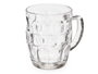 Vivalto Jarre à Bière 520 ml avec Anse Verre Transparent 14 x 12 x 9.5 cm (Set de 24)
