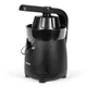 Livoo DOD211N Presse-agrumes électrique à bras, 120 W, Noir, avec grand et petit cônes, bec verseur anti-gouttes, nettoyage facile